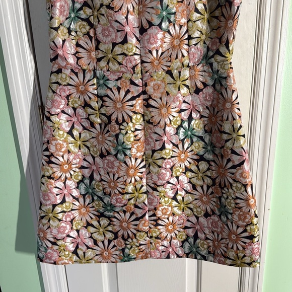 Banana Republic Pastel Colored Embroidered Daisies
Jacquard Mini Dress Size 12 - Picture 9 of 11